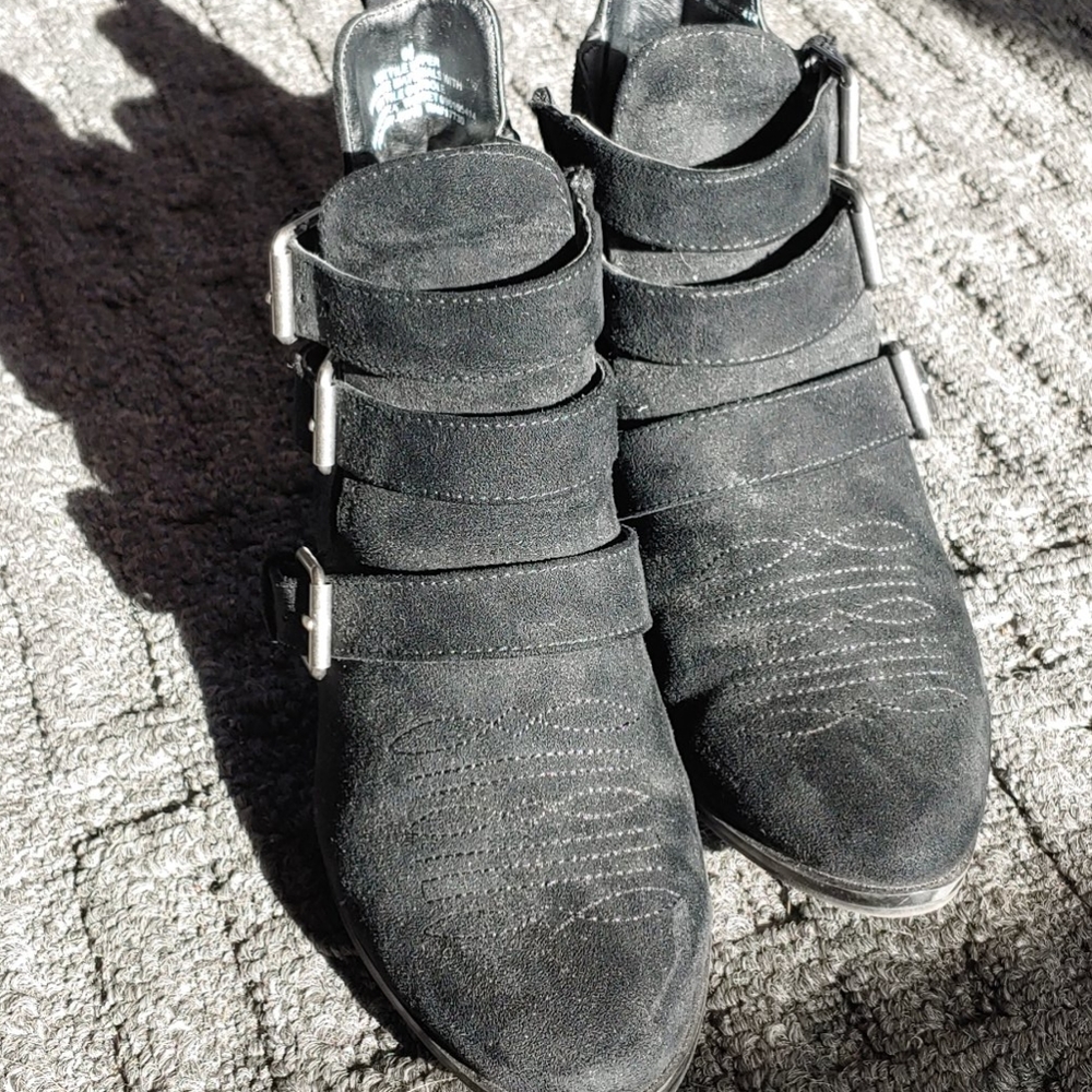 Black booties